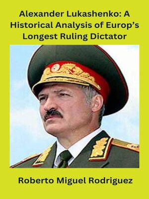cover image of Alexander Lukashenko